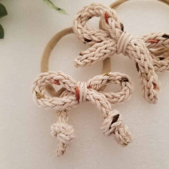 Knitted headband Bows - Picture 2 of 5